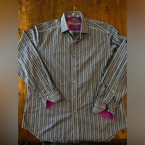 🔥 Robert Graham Large Mens Dress shirt 🔥🔥